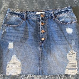 Forever 21 Los Angeles denim skirt